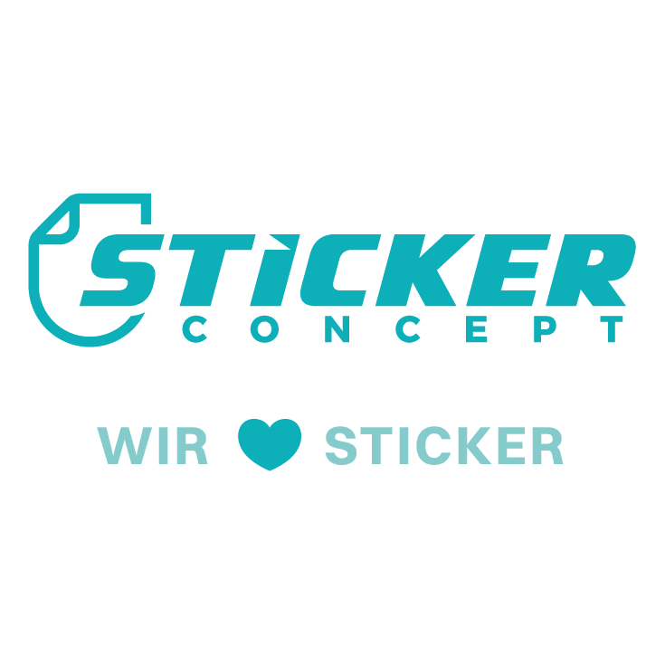 Sticker Concept Logo